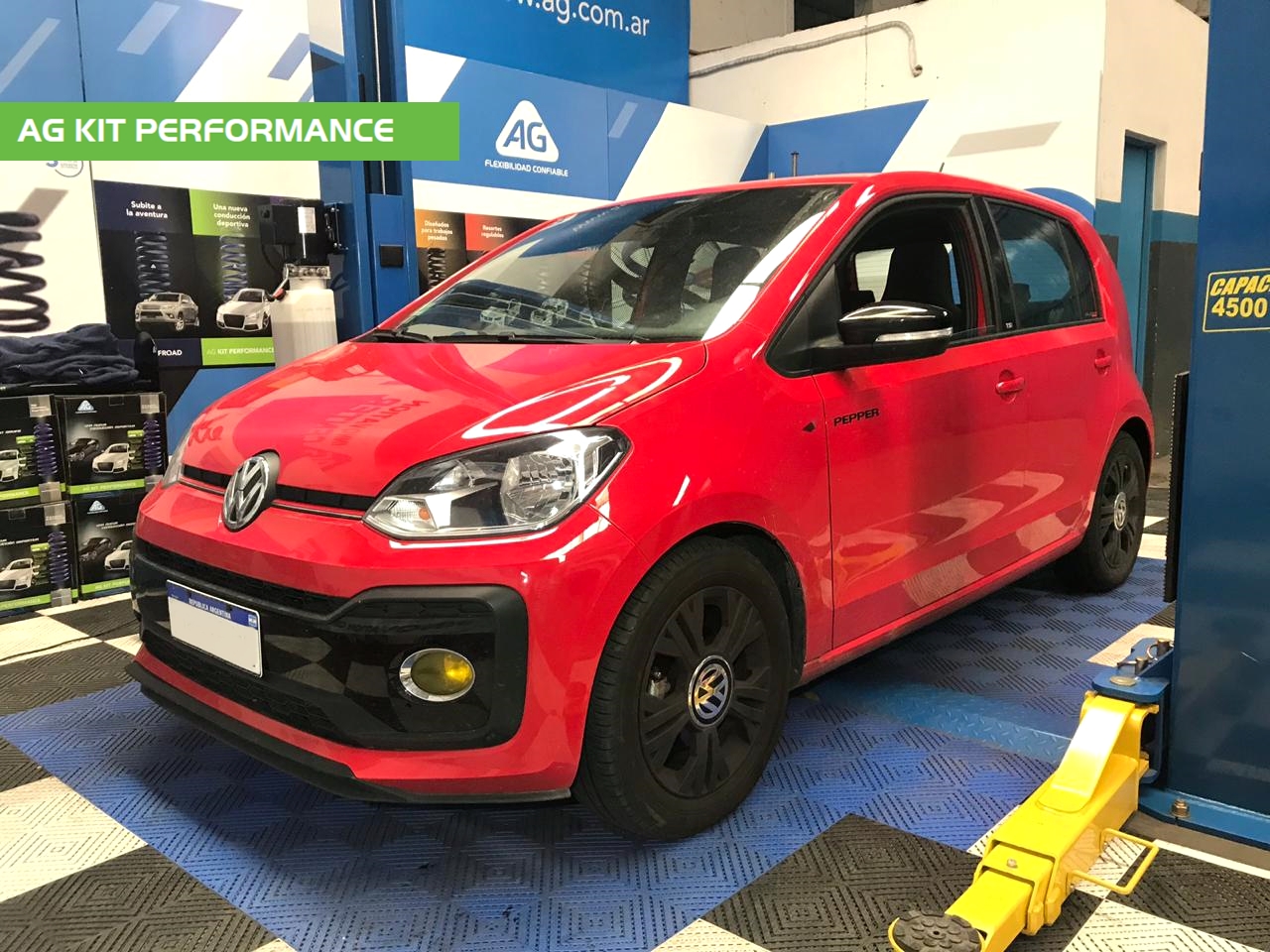 VW UP 1.0 TSI PEPPER Del 2017 KIT